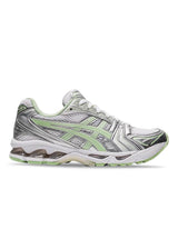 Asics' GEL-KAYANO 14 - White/Jade. Køb sneakers her.