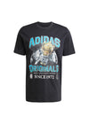 GRAPHIC REG SST - Zwart-T-shirts-Adidas Originals-Butler Loftet
