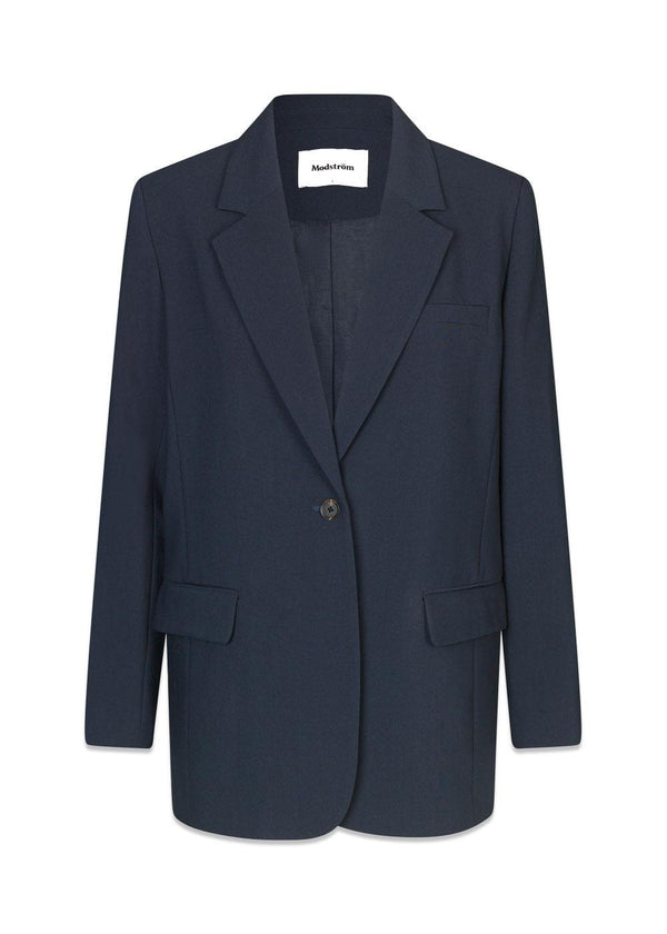 Modströms Gale blazer - Middernachtblauw. Koop hier damespakken.