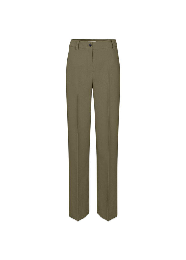 Gale pants - Dark Olive-Pants-Modström-Butler Loftet