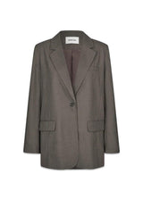 GaleMD 2 blazer - Warm Grijs-Blazers-Modström-Butler Loftet