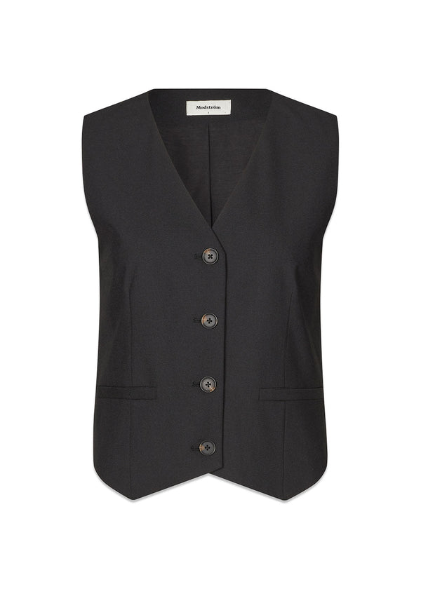 GaleMD 2 vest - Zwart-Blazers-Modström-Butler Loftet