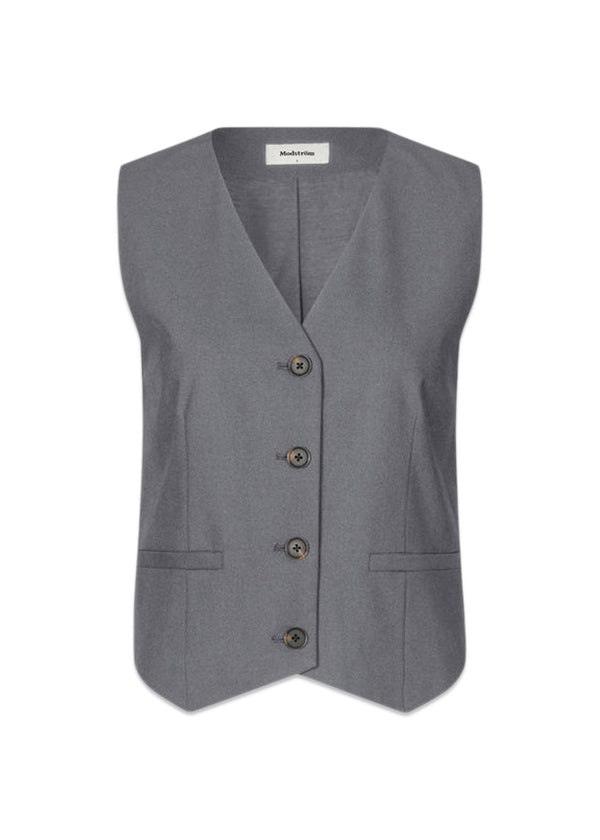 GaleMD 2 vest - Iron Gate-Blazers-Modström-Butler Loftet