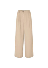 GaleMD 2 wijde broek - Beige Melange-Pants-Modström-Butler Loftet