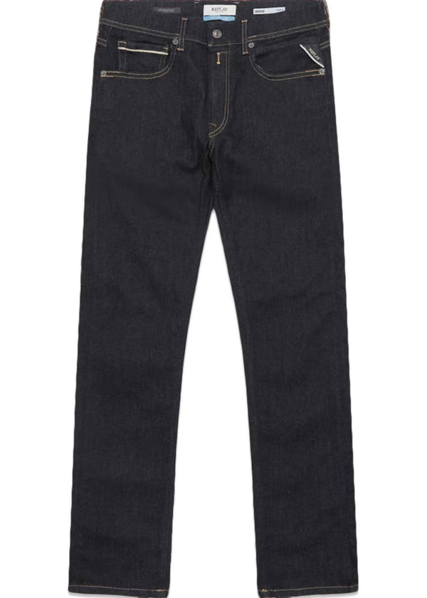 Grover - Donkerblauw-Jeans-Replay-Butler Loftet