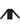 HEART LONG SLEEVE TEE - Zwart-T-shirts-Baserange-Butler Loftet
