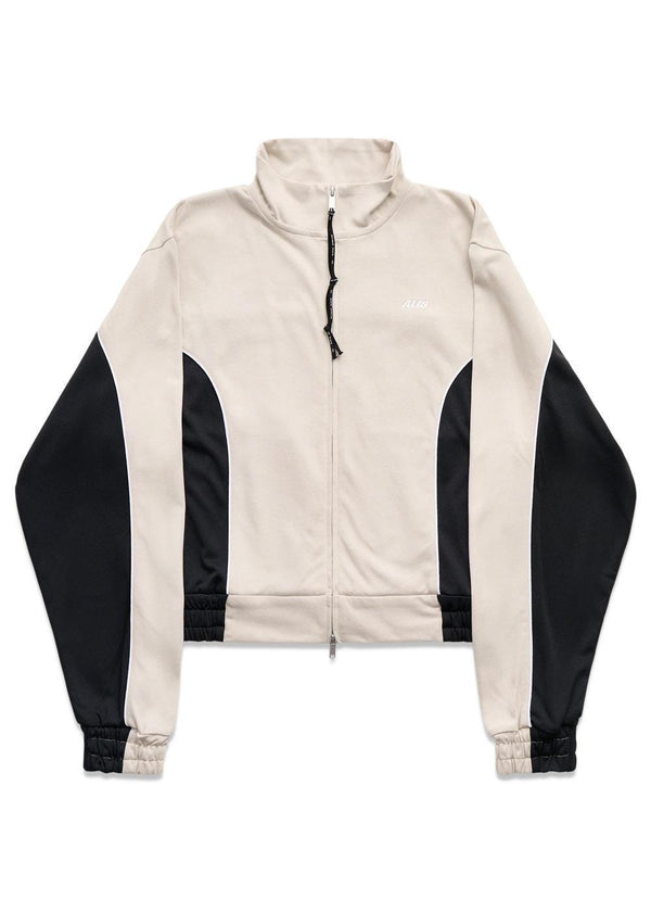 HRISTO TONY FIT TRACK TOP - Zwart / Zand-Bovenkleding-ALIS-Butler Loftet