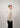Half Zip Lamswol GRS - Gaas Wit-Knitwear-C.P. Bedrijf-Butler Loftet