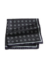 Handkerchief - Navy-Accessories-Oscar Jacobson-Butler Loftet