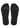 Zee. Slanke Flatform - Zwart-Sandalen-Havaianas-Butler Loftet