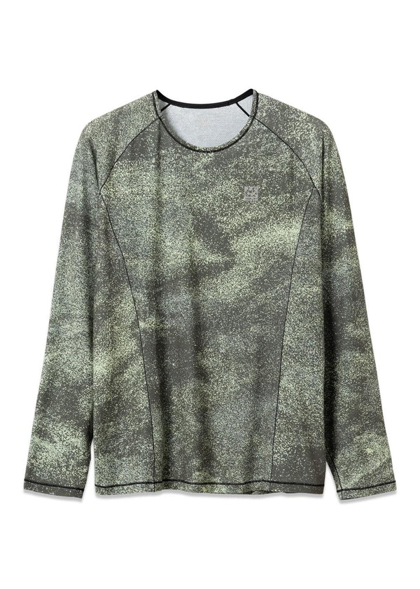Helgafell Longsleeve - Glacial Beach-T-shirts-66 Noord-Butler Loftet