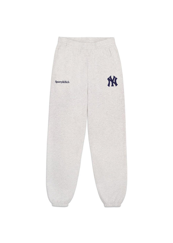 Heritage Yankees Serif Joggingbroek - Heather Grey-Joggingbroek-Sportief & Rijk-Butler Loftet