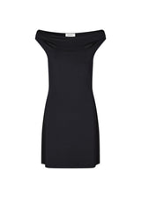 HimaMD off-shoulder jurk - Zwart-Dress-Modström-Butler Loftet