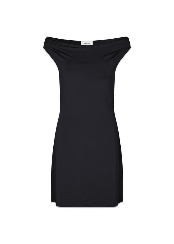 HimaMD off-shoulder jurk - Zwart-Dress-Modström-Butler Loftet