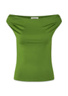 HimaMD off-shoulder top - Twist Of Lime-Top-Modström-Butler Loftet