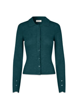 HirokiMD vest - Flessengroen-Knitwear-Modström-Butler Loftet