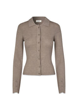 HirokiMD vest - Chocolate Chip-Knitwear-Modström-Butler Loftet