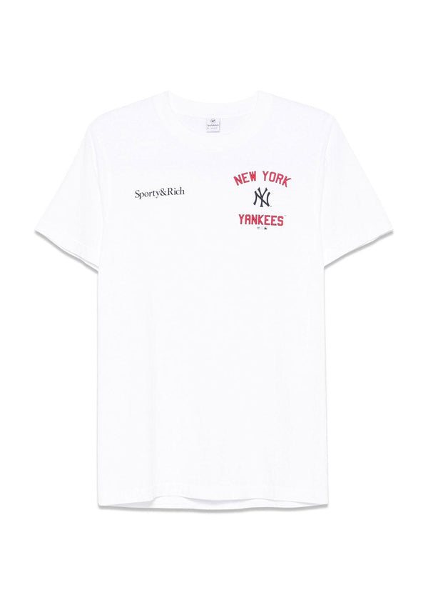 Home Run T-shirt - White-T-shirts-Sporty & Rich-Butler Loftet