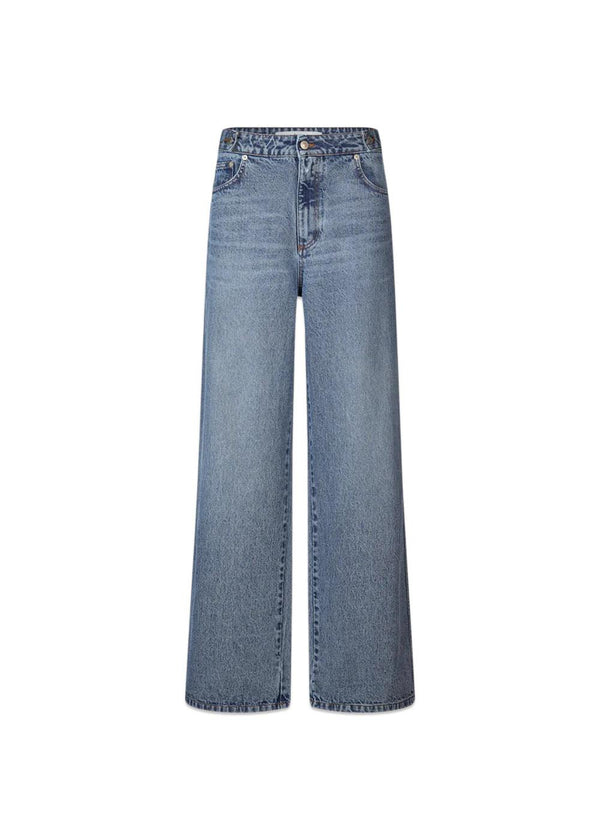 Icon jeans - Lichtblauwe wassing-Jeans-Oval Square-Butler Loftet