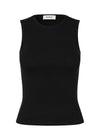 Igormd top met o-hals - Black-Top-Modström-Butler Loftet