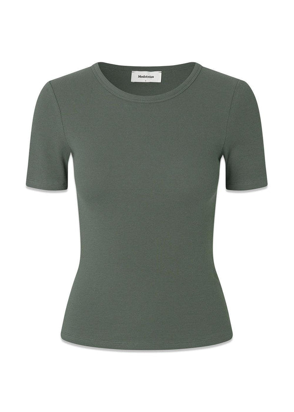 Igormd kort t-shirt - Beluga-Top-Modström-Butler Loftet