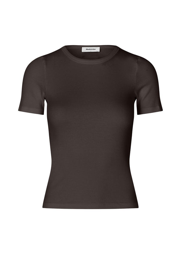 Igormd kort t-shirt - Seal Brown-T-shirts-Modström-Butler Loftet