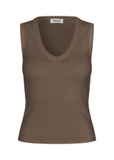 Igormd v-neck top - Chocolate Chip-Top-Modström-Butler Loftet