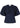 Irina Poplin Blouse - Navy-Blouses-Neo Noir-Butler Loftet