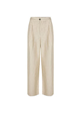 IsabelMD broek - Summer Sand Pinstripe-Pants-Modström-Butler Loftet