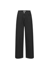 IsoldeMD solid pants - Black-Jeans-Modström-Butler Loftet