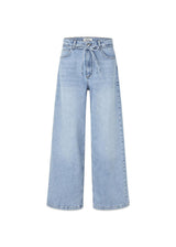 Isoldemd effen broek - Bleach Blue Wash-Jeans-Modström-Butler Loftet