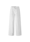 Isoldemd effen broek - Zacht Wit-Jeans-Modström-Butler Loftet
