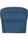 IvannaMD top - Distressed Blue-Top-Modström-Butler Loftet