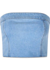 IvannaMD top - Lichtblauwe Wash-Top-Modström-Butler Loftet