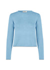 IvonneMD o-neck - Babyblauw-Knitwear-Modström-Butler Loftet