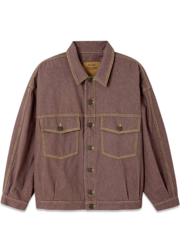 JAS GREZBAY - Mokka-Bovenkleding-American Vintage-Butler Loftet