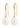 JASMIN pearl earrings gold-plated - Gold Plated-Jewellery-Pilgrim-Butler Loftet