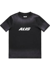 JERON ESSENTIAL T-SHIRT W/ LOGO - Faded Black-T-shirts-ALIS-Butler Loftet