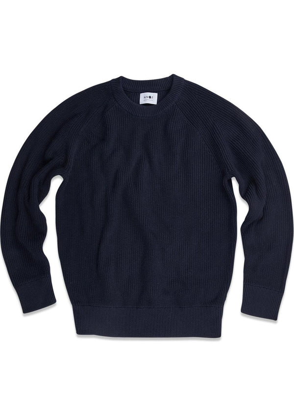 Jacobo 6470 - Navy Blue-Knitwear-Nn. 07-Butler Loftet