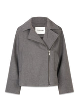 JannaMD jas - Donkergrijs Melange-Bovenkleding-Modström-Butler Loftet