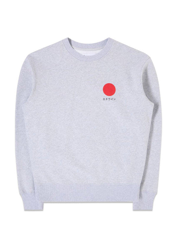 Japanese Sun Sweat - Grey Marl-Sweatshirts-Edwin-Butler Loftet