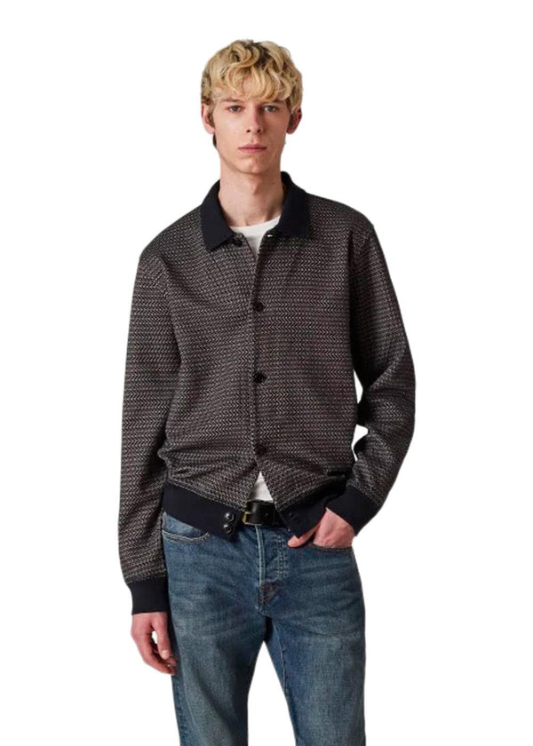 Jersey Jacket - Very Dark Navy-Sweatshirts-Paul Smith - PS-Butler Loftet