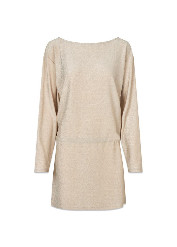 JosefineMD short dress - Pale Gold-Dress-Modström-Butler Loftet