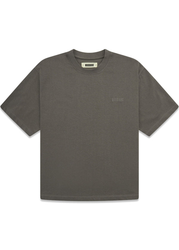 Juno Base Tee - Antra Grijs-T-shirts-Woodbird-Butler Loftet