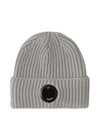 KNIT CAP - Grå-Headwear-C.P. Company-Butler Loftet