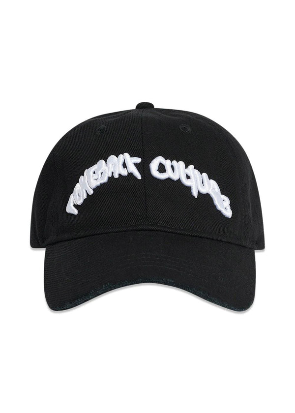 KOSTON CAP W/ COMEBACK CULTURE - Black-Headwear-ALIS-Butler Loftet