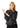 Karia Illusion Blouse - Black-Blouses-Neo Noir-Butler Loftet