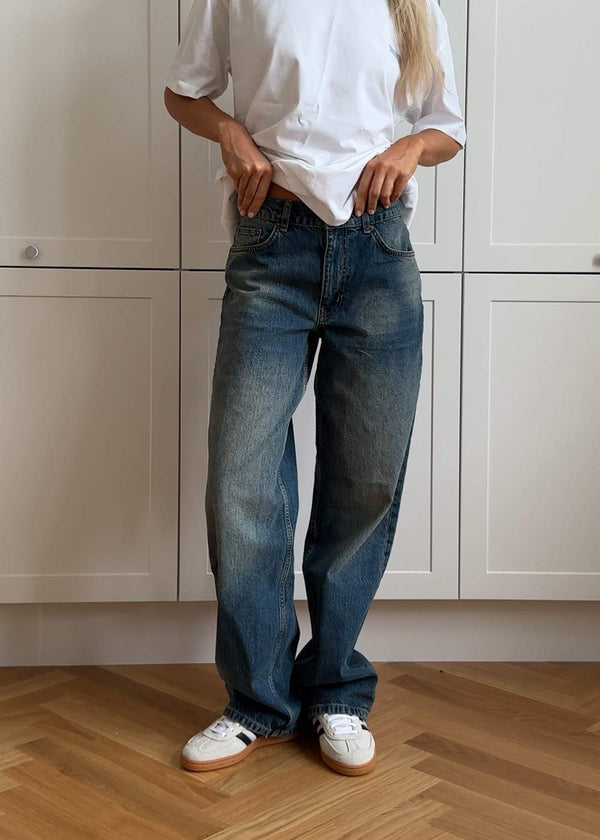 Kathy Wei Jeans - Gewassen Blue-Jeans-Woodbird-Butler Loftet
