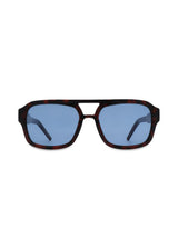 Kaya - Demi Tortoise (blauwe lens)-Zonnebril-A. Kjærbede-Butler Loftet