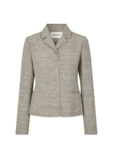 KieraMD jacket - Grey Melange-Blazers-Modström-Butler Loftet